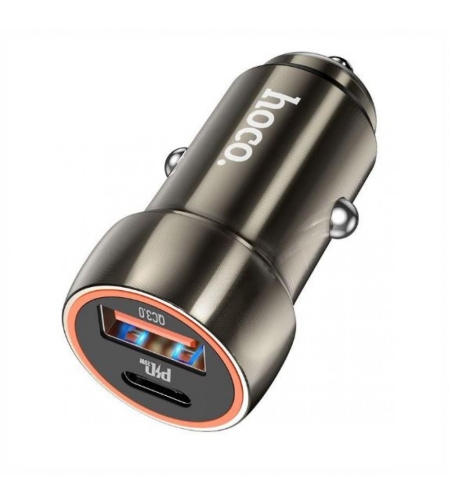 АДАПТЕР 12 V 20W-TYPE C +USB