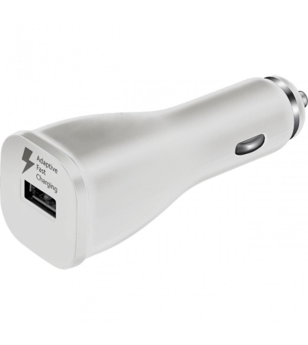 БЯЛ АДАПТЕР 12 V 25 W USB БЪРЗО ЗАРЕЖДАНЕ