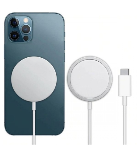 БЕЗЖИЧНО ЗАРЯДНО MAGSAFE 20W БЯЛ