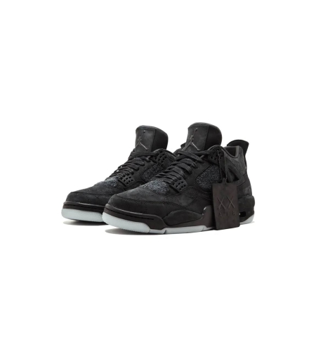 Air Jordan 4 Retro x Kaws Black