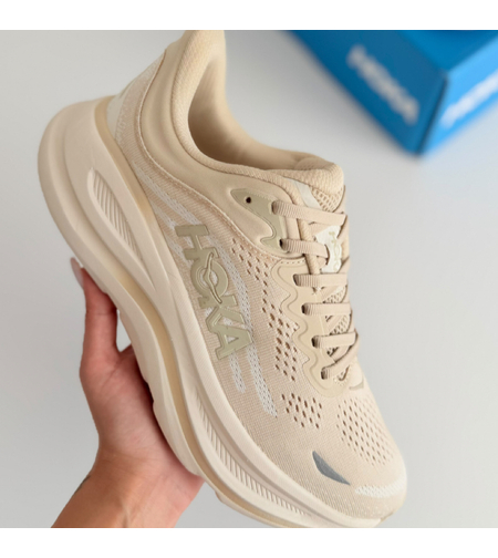 Hoka Bondi 9 "Vanilla Beiga"