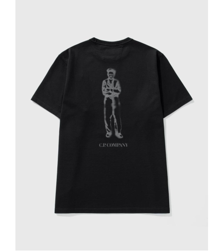C.P. Company Graphic Print T-Shirt – Black