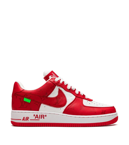 Louis Vuitton x Air Force 1 White Red