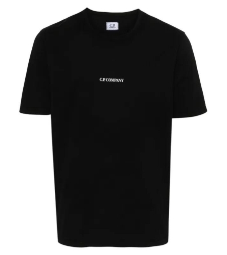 C.P. Company Small Logo Black T-Shirt