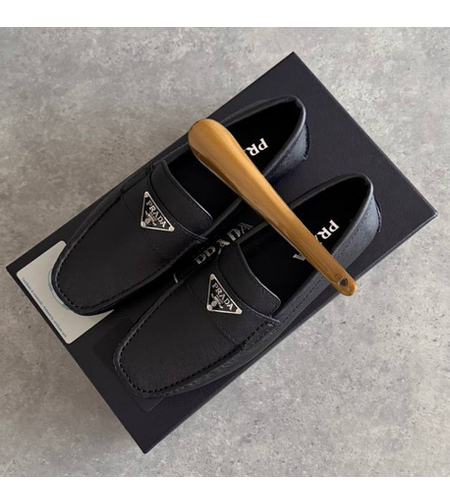 Prada “ Black  Men “ Loafer