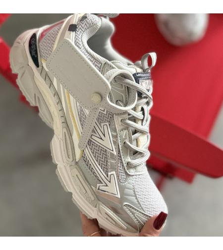 Off White Men “PREMİUM” Silver White