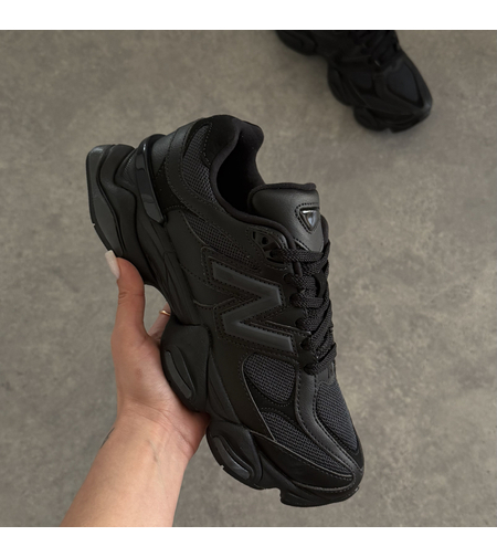 New Balance 9060 “Triple Black Leather”