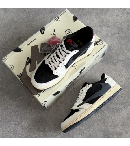 Air Jordan 1 Low x Travis Scott “Grey Fog”