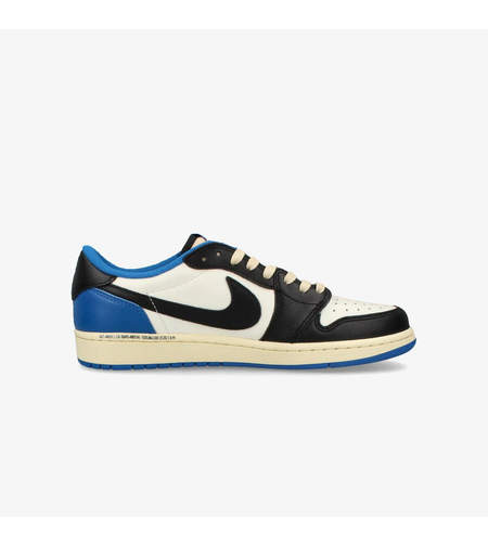 Air Jordan1 Low x Travis Scott x Fragment 'Sail Military Blue'