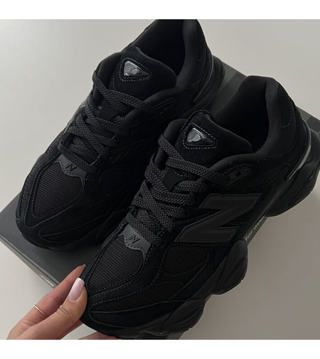 New Balance 9060 “Triple Black Suede”