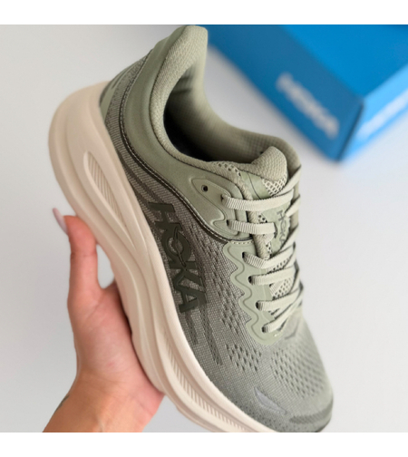 Hoka bondi 9 "Green"