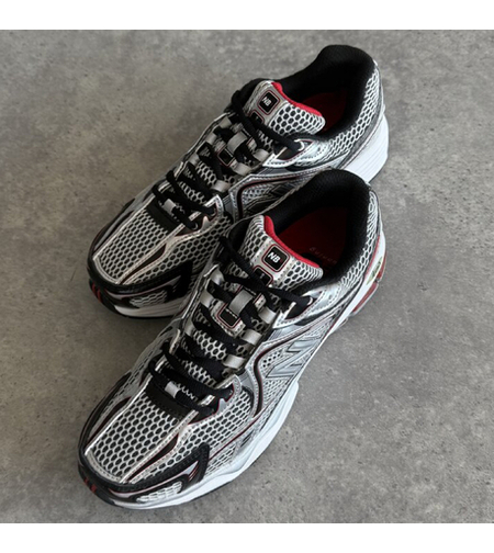 New Balance 1064 Silver Red Black