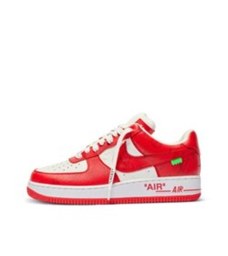 Louis Vuitton x Air Force 1 White Red