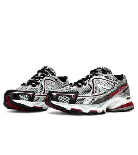 New Balance 1064 Silver Red Black