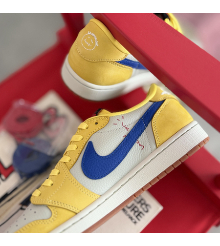 Air Jordan 1 Low Travis Scott “Canary”
