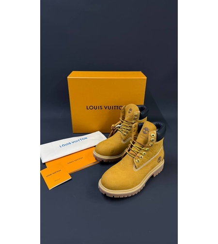 Louis Vuitton x Timberland – Yellow Nubuck Monogram
