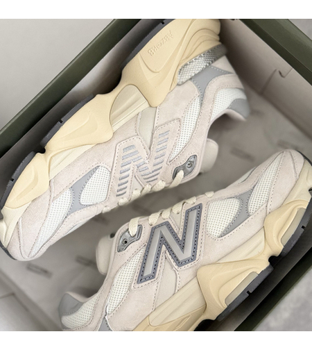 New Balance 9060 Sea Salt White