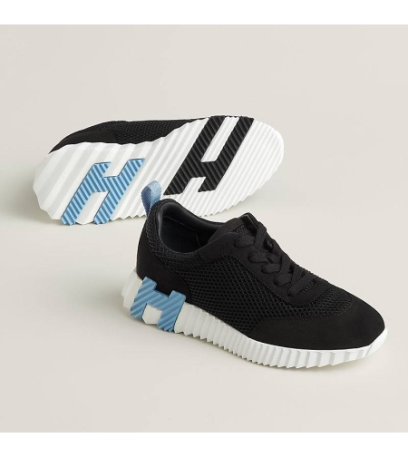 Hermès Bouncing Sneaker „in graphic mesh and suede goatskin“