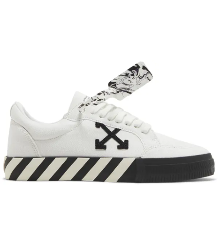 Off-White Canvas Low-Top “White”