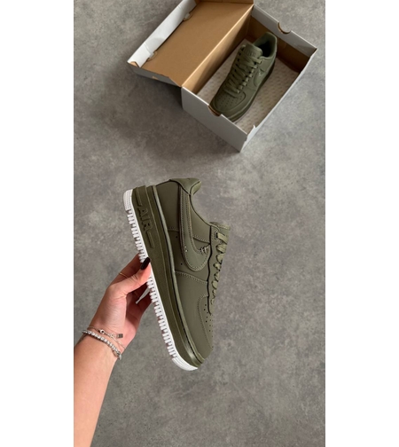 Nike Air Force 1 Luxe “Camo Green”