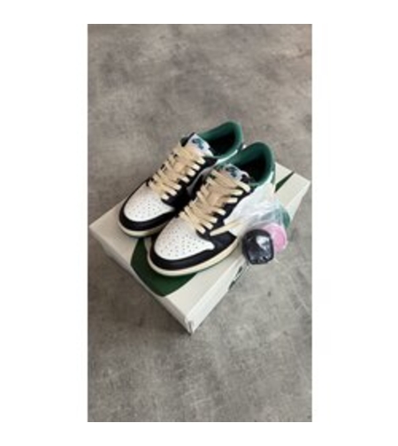 Air Jordan 1 Low Travis Scott Fragment  “Green”