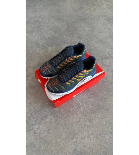 Nike Air Max Plus “Blue Void / University Gold”