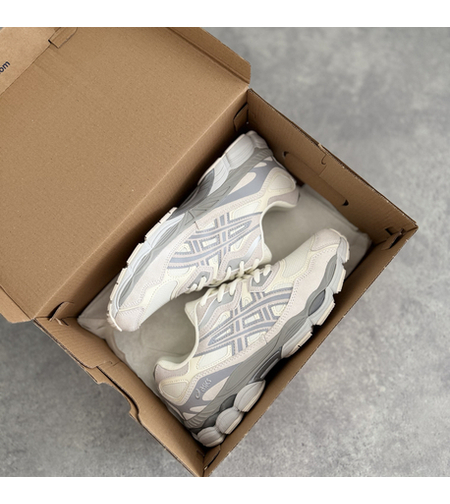 Gel NYC Running White Grey