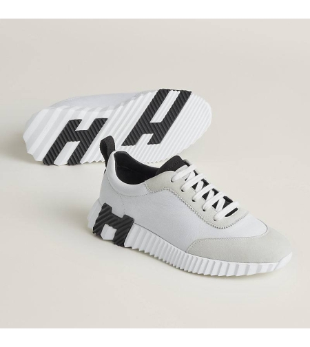 Hermès Bouncing Sneaker „Graphic Mesh & Suede Goatskin“