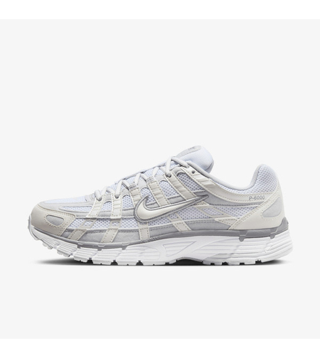 Nike P-6000 White Silver