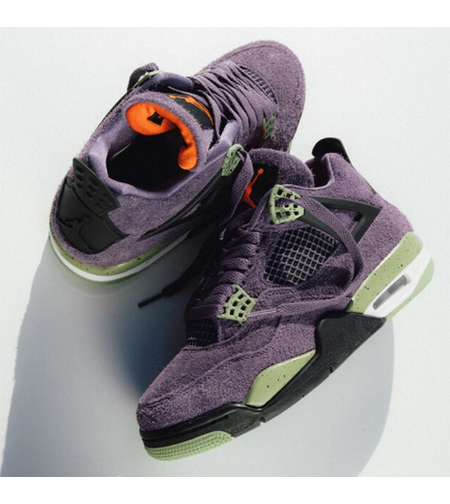 Air Jordan 4 Retro Canyon Purple