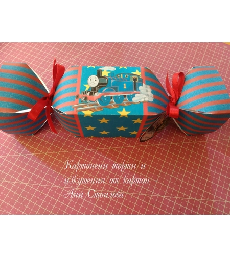 Картонен бонбон Влакчето Томас / Thomas and friends