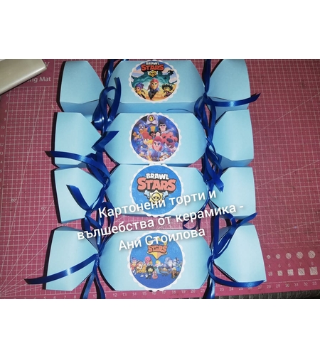 Картонен бонбон Brawl Stars