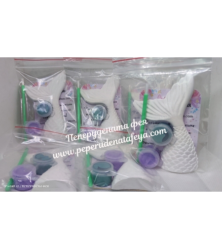 Керамичен комплект за оцветяване - 1бр. фигурка 