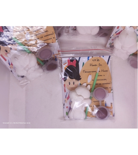 Керамичен комплект за оцветяване - 1бр. фигурка 