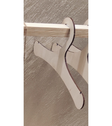 Закачалка за гардеробче 