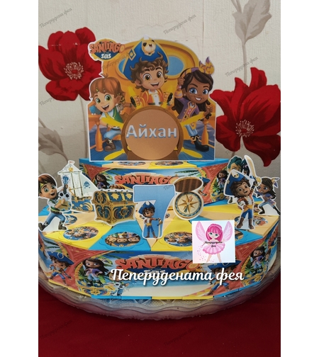 Картонена торта Ай Сантяго 6 / Santiago 6