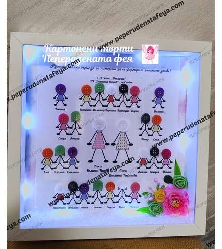 3D рамка с LED осветление