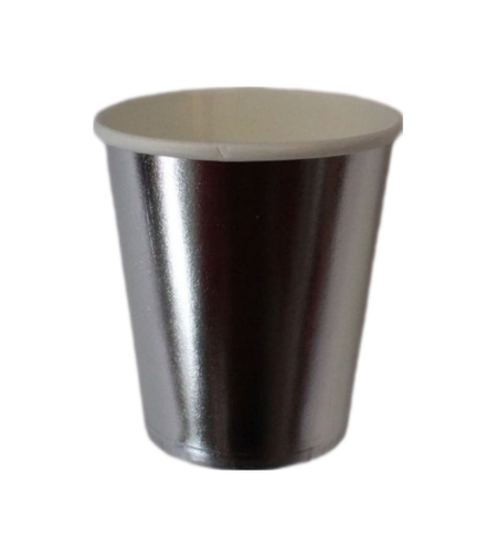 ПАРТИ ЧАШКИ СРЕБРО МЕТАЛИК