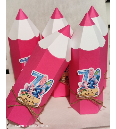 Картонен молив Стич / тематичен/