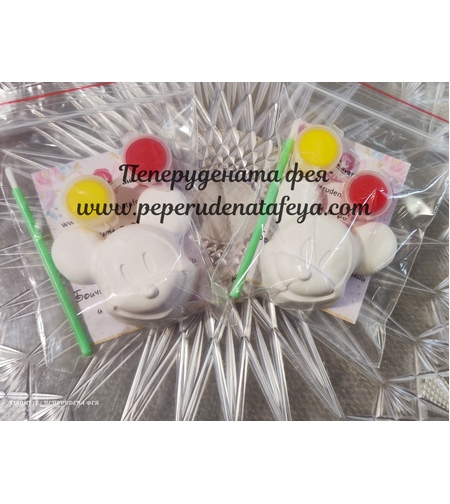 МИКИ МАУС с  2бр. боички + 1бр. четка