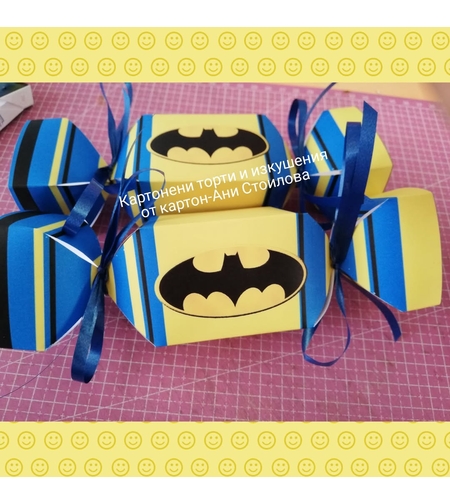 Картонен бонбон Батман / Batman