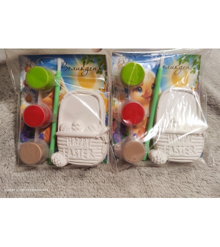 КОШНИЧКА - 1бр. + 2бр. боички +  1бр. четка