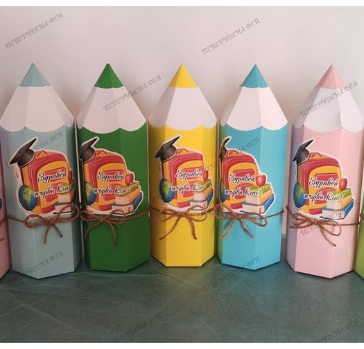 Картонен  молив  