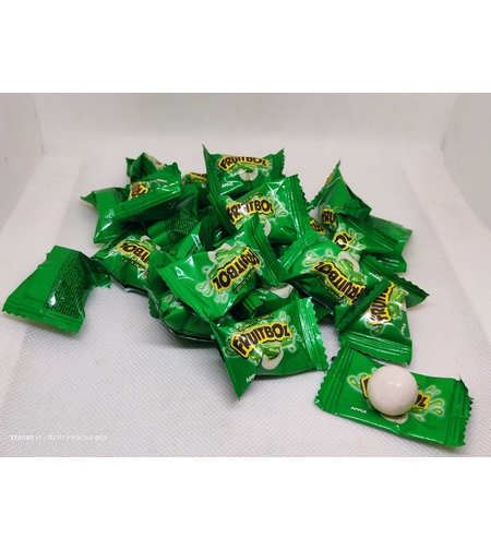 Дъвка /топче/ с вкус на сладка зелен ябълка