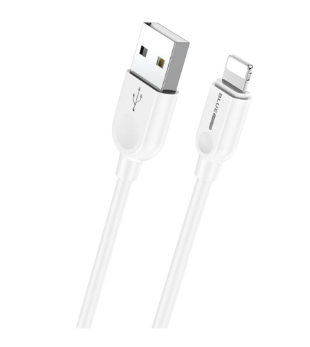 Кабел USB - Lightning,1м в кутия 2.4A, Бял