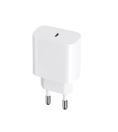Зарядно устройствоMXTC-06 PD QC, 20W, 220V, с Type C изход, Бял