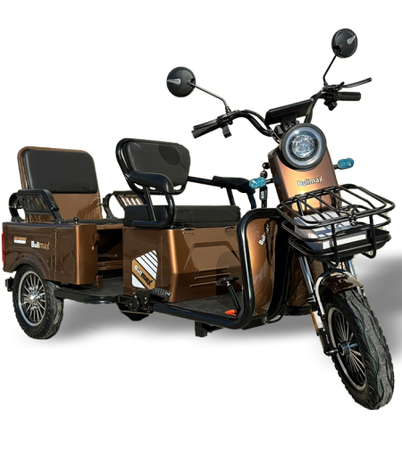 Електрическа триколка Bullmax А10 Карго | 1500W, 48V/20Ah, 2025