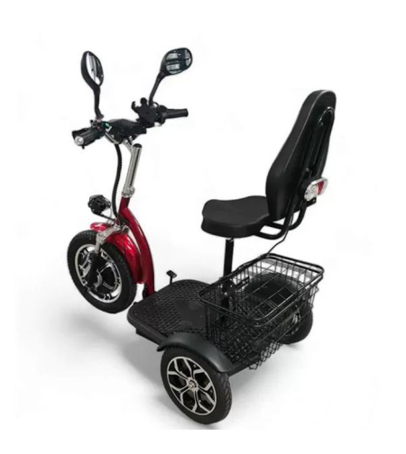 Електрическа триколка Bullmax H1 |750W, Предно предаване, Три скорости, 2025г