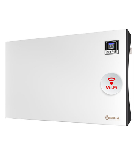 Конвектор Eldom Galant RH01W20W-W WiFi, 2000W, Електронен програмируем термостат
