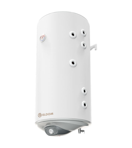 Вертикален бойлер Eldom WV10046S21R 100л с две паралелни десни серпентини